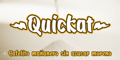 Quickat Font Poster 10