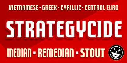 FTY Strategycide Font Poster 1