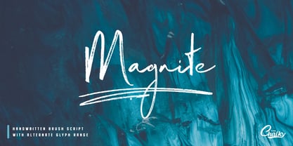 Magnite Font Poster 1