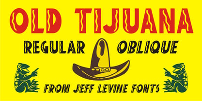 Old Tijuana JNL Font Poster 1