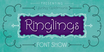 Ringlings Font Poster 1