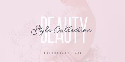 Beauty Style Font Poster 1