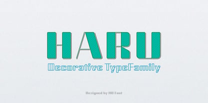 Haru Font Poster 5
