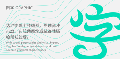 M Curvy PRC Font Poster 3