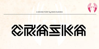 Craska Font Poster 4