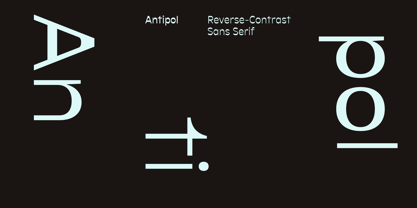 Antipol Font Poster 1