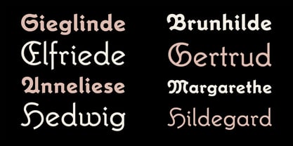 Krimhilde Font Poster 8