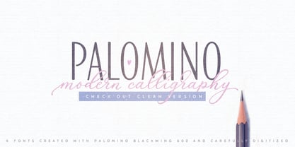 Palomino Font Poster 3