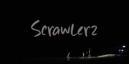 Scrawl Cursive Font, Webfont & Desktop