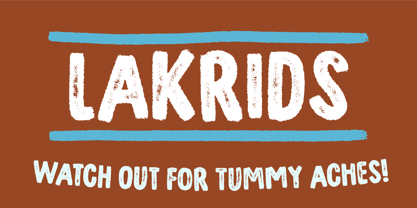 Lakrids Font Poster 8