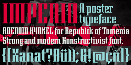 Imperio Font Poster 1
