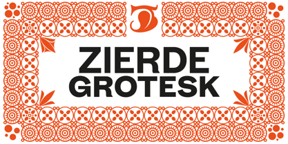 Zierde Grotesk Font Poster 10