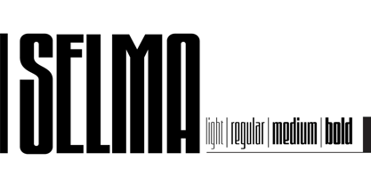 Selma Font Poster 15