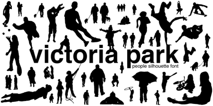 Victoria Park Font Poster 4