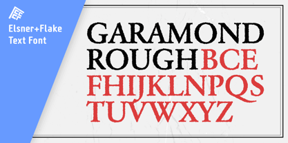 Garamond Rough Pro Fuente Póster 2