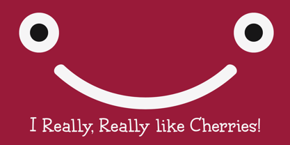 Chilly Cherry Font Poster 4
