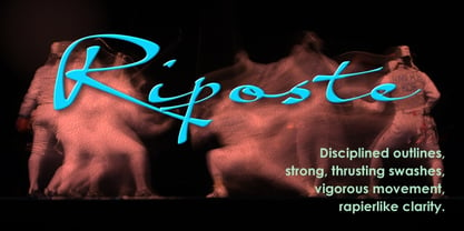 Riposte Font Poster 1