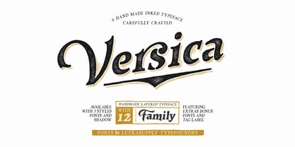 Versica Font Poster 1