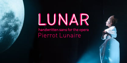 Lunar Font Poster 1