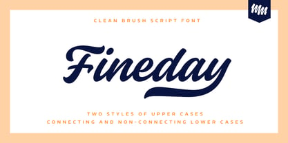 Fineday Font Poster 1
