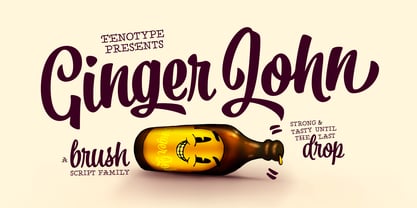 Ginger John Font Poster 11