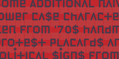 State Machine Font Poster 3