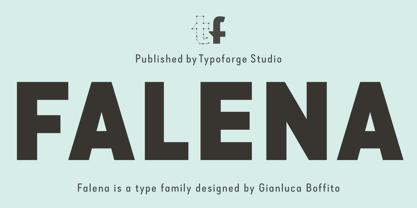 Falena Font Poster 20