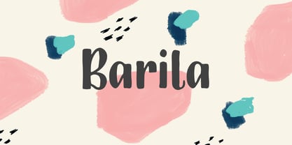 Barila Font Poster 5