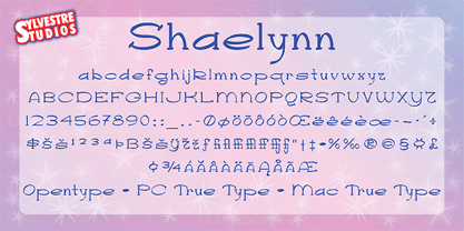 Shaelynn Font Poster 1