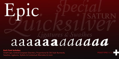 Epic Font Poster 1