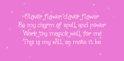 Fairy Godmother Font Poster 5