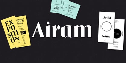 Airam Font Poster 1