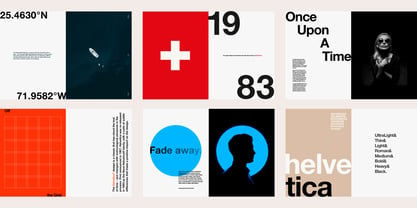 Neue Helvetica Font Poster 8