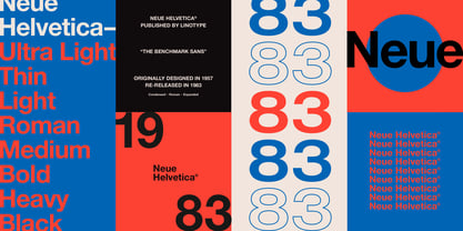 Neue Helvetica Font Poster 9