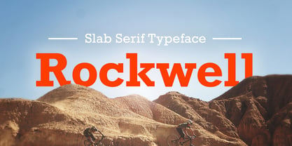Rockwell Font Poster 1