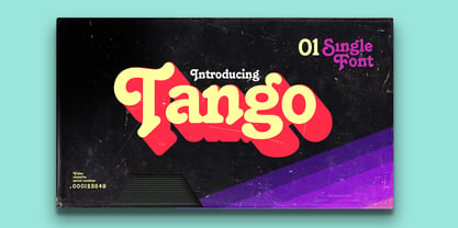 Tango Font Poster 1