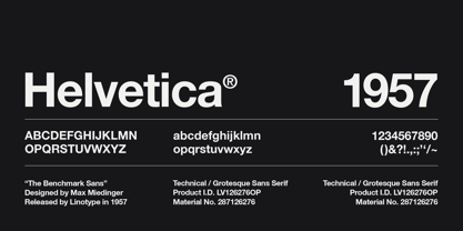 Helvetica Font Poster 6