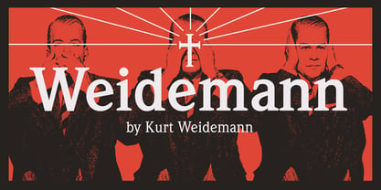 ITC Weidemann Fuente Póster 1