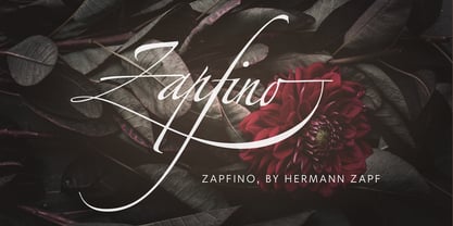 Zapfino Extra Font Poster 1