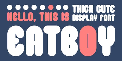 Eatboy Font Poster 1