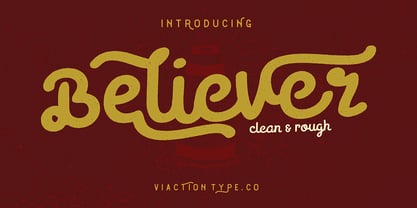 Believer Font Poster 1