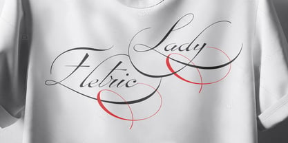 Eletric Lady Font Poster 1