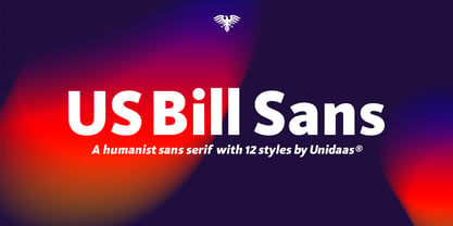 US Bill Sans Font Poster 10