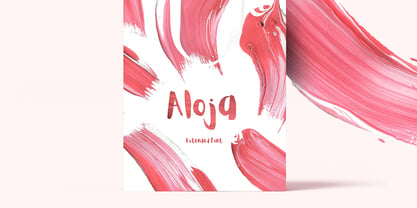 Aloja Extended Font Poster 5