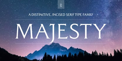 Majesty Font Poster 1