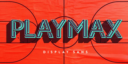 Playmax Font Poster 1