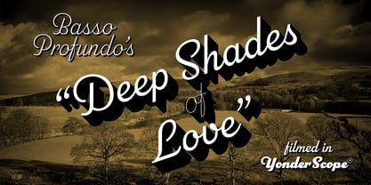 Parkside Font Poster 2