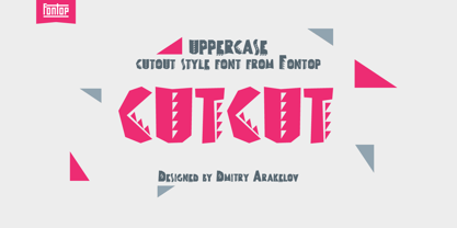 CUTCUT Font Poster 1