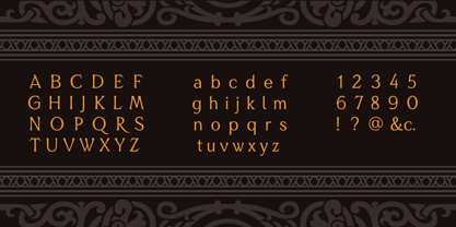 Ergam Font Poster 6