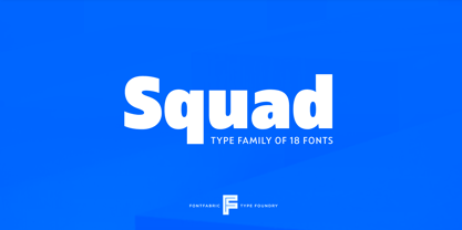 Squad Fuente Póster 1